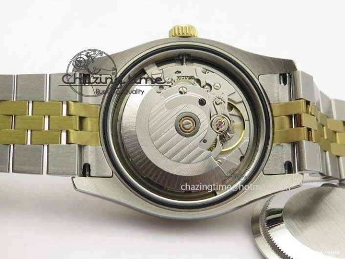 0415 MultiPurpose DateJust 116234 BP Best Edition SS YG Gold Dial On SS Bracelet A2824 V 3942